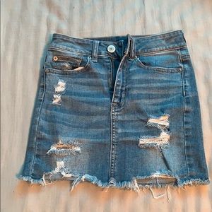 denim skirt